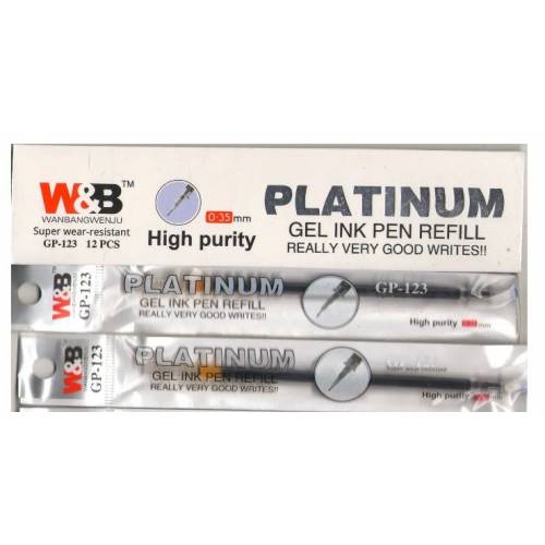 Стержень Aihao гелеєвий АНАЛОГ GP-123  Platinum, СИНІЙ (0,35мм)