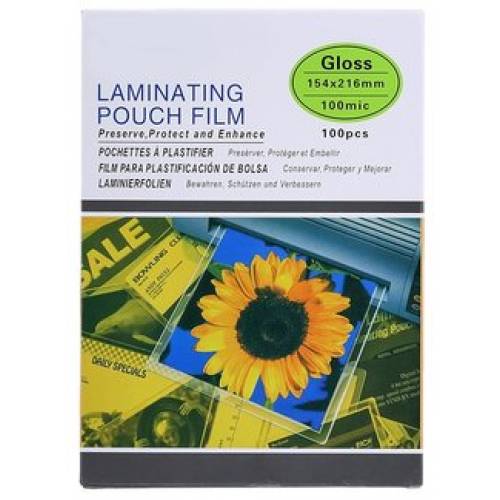 Плівка для ламінування  Leader формат А5 100мкр 385080