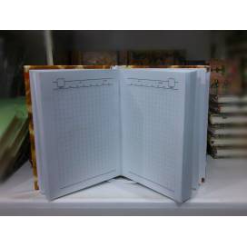 Щоденник діловий Скат недатований A6 192л сендвіч Е-7 клітинка