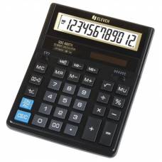 Калькулятор ELEVEN SDC-888 XBK (виробництво citizen) 12 розрядів, бухгалтерський чорний  ХІТ ПРОДАЖ