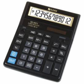 Калькулятор ELEVEN SDC-888 XBK (виробництво citizen) 12 розрядів, бухгалтерський чорний ХІТ ПРОДАЖ Калькулятор ELEVEN SDC-888 XBK (виробництво citizen) 12 розрядів, бухгалтерський чорний ХІТ ПРОДАЖ