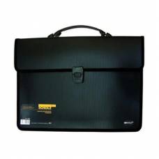 Портфель пластик Sholz формат B4 на 2 отделения № 10503