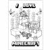 Розмальовка ТМ YES А4 743219 ""Minecraft 2", 12 стор.