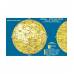 Карта настінна ІПТ формат А2 картон (не ламінована) 65х45см Зоряне небо