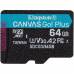 Карта памяти MicroSD Kingston 128Gb (class 10) sdxc (UHS-1 U3)