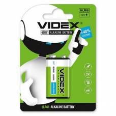 Батарейка Videx 9V крона АЛКАЛАЙН