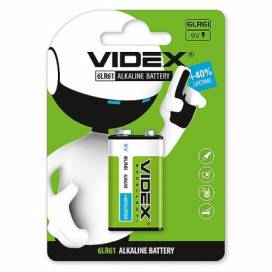 Батарейка Videx 9V крона АЛКАЛАЙН Батарейка Videx 9V крона АЛКАЛАЙН