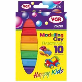 Пластилин VGR 10цв 26210-10