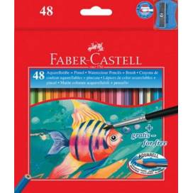 Цветные карандаши FaberCastell 48цв 114448 акварельн