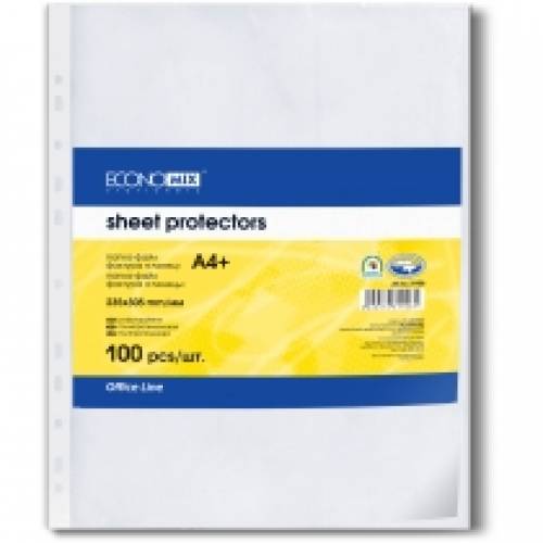 Файл А4 ТМ Economix 30мкр А4+ 100шт E31106