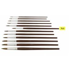 Кисточка ТМ 1вересня пони № 6 310265  для рисования на бумаге, холсте