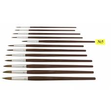 Кисточка ТМ 1вересня пони № 5 310264  для рисования на бумаге, холсте