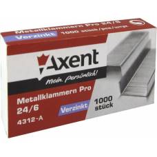 Скоба №24/6 Axent 4312 1000шт ( блок 20уп)