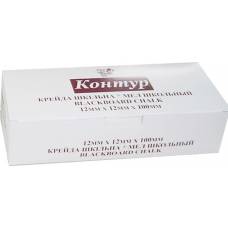 Мел белый 1Вересня 100шт квадратный 400070 школьный контур