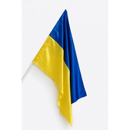 Прапор України TM Dubno П-8А атласний 120*180см Прапор України TM Dubno П-8А атласний 120*180см
