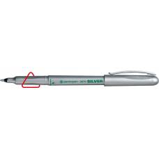 Маркер перманентный Centropen 2670 Silver 1мм серебро