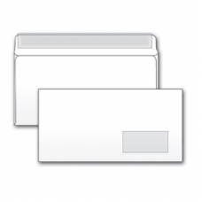 Конверт паперовий DL офсет.самокл. DL NK E65 білий