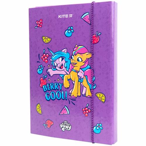 Папка Kite B5 картонна на гумці LP23-210 Little Pony
