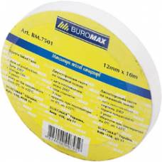 Скотч двосторонній Buromax 12мм х 10м BM.7501 індивід пакуванння (європідвіс) 