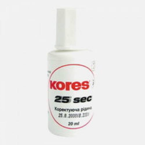 Коректор кисть Kores K66817 20мл 25sec