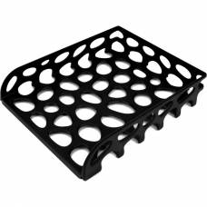 Лоток для паперу пластиковий горизонтальний Tascom ударостійкий чорний 20201