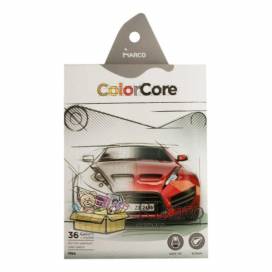 Цветные карандаши  Marco 36цв. 3100-36CB ColorCore d=4.00 +1 графитн 