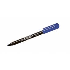 Маркер перманентный Centropen 2846 круглый 1mm синий