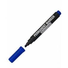 Маркер перманентный Centropen 8576 скошенный 1-4.6mm синий