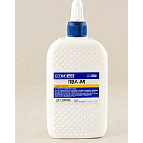 Клей ПВА Economix 200 мл ковпачок-дозатор  E41211