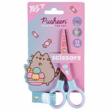 Ножницы детские YES 480437 "Pusheen" 13см, з принтом на лезі