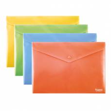 Папка Axent на кнопці A4 1412 не прозора колір в асортименті