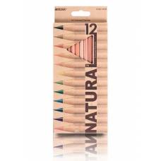 Цветные карандаши  Marco 12цв. 6100-12CB Natural-Cedar.