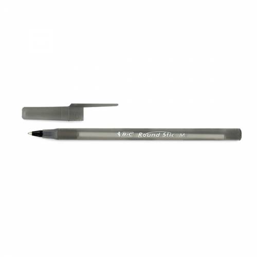 Ручка BiC кулькова Round Stic 6385 чорна Ручка BiC кулькова Round Stic 6385 чорна