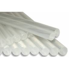 Клей стрижень для пістолета товстий 11мм 20см прозорий