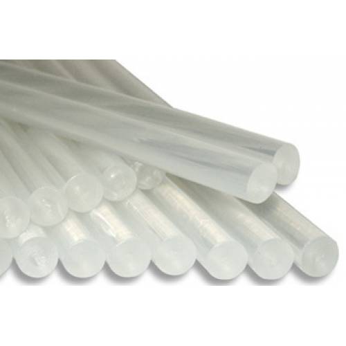 Клей стрижень для пістолета товстий 11мм 20см прозорий