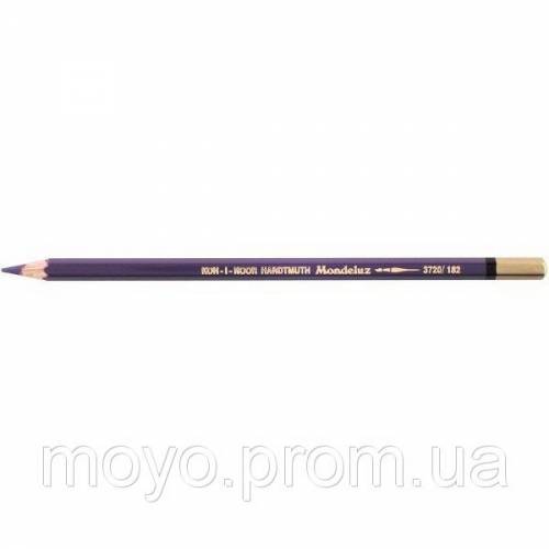 Карандаш акварельный Koh-i-noor Mondeluz цветной 3720 акварельные 182 dark violet 2