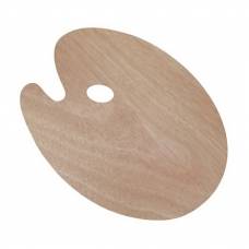 Палітра дерев'яна D.K.ART&CRAFT овальна 30*40 см 3мм 18444