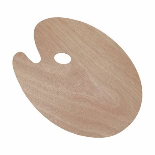 Палітра дерев'яна D.K.ART&CRAFT овальна 30*40 см 3мм 18444