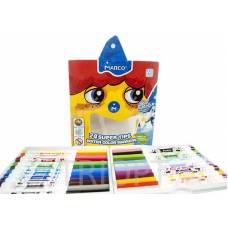 Фломастеры Marco 1630-24CB 24цв Super Washable в подарочн. упаковке