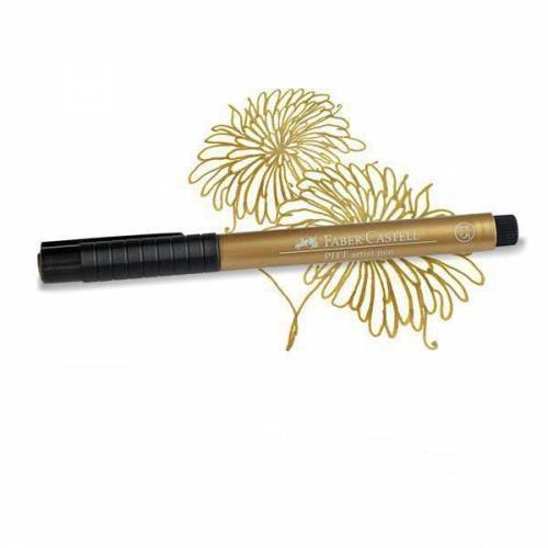 Маркер худ. Faber PITT 167350 М золото