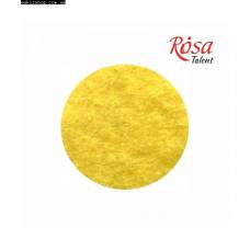 Фетр Rosa A4 (21*28см) полиэстер 180г/м2 165 FW-H009 Желтый 