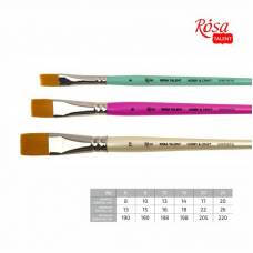 Кисть RS синтетика плоская Hobby&Craft № 8 