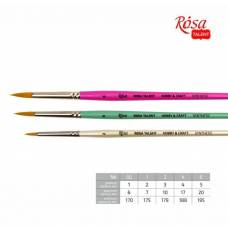 Кисть RS синтетика круглая Hobby and Craft № 6 Кисть RS синтетика круглая Hobby and Craft № 6