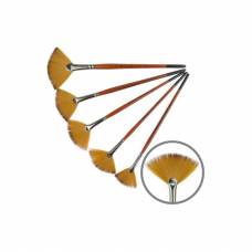 Пензель Kolos синтетика віяловий Carrot 1097FN № 2