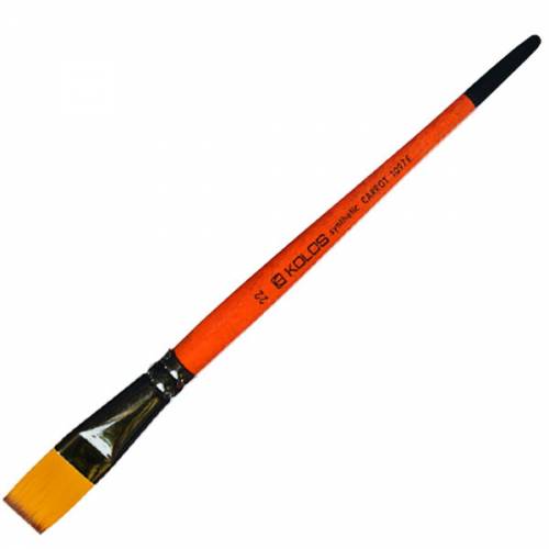 Пензель Kolos синтетика плоский Carrot 1097F №22