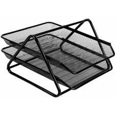 Лоток для паперу металевий горизонтальний Optima 2 відділа O36308 