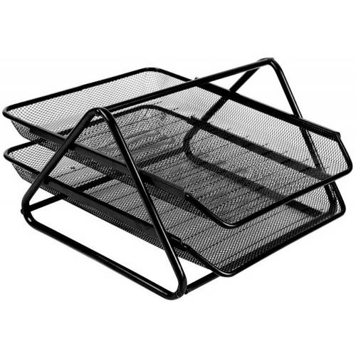 Лоток для паперу металевий горизонтальний Optima 2 відділа O36308 