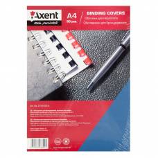Обкладинка Axent A4 картон 250 мкм 2730-02-А "під шкіру" синя 1аркуш