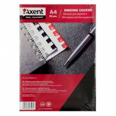 Обкладинка Axent A4 картон 250 мкм 2730-01-А "під шкіру" чорна 1аркуш