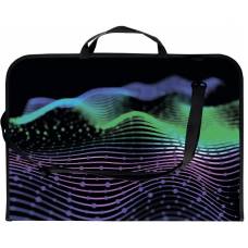 Портфель Maxi A3 на молнии MX30003-05  Abstraction